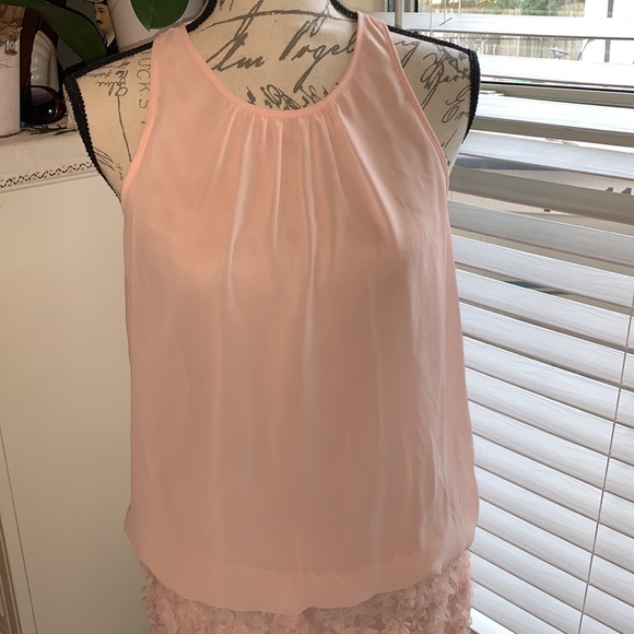 Beautiful mini dress sleeveless, pink pastel, size 6. In perfect condition. - Picture 5 of 12